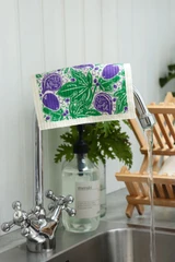 Swedish Dishcloth — Figs Green