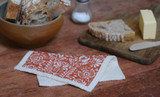 Swedish Dishcloth — Scandi Bloom Swedish Red