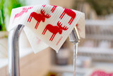 Swedish Dishcloth — Moose Red