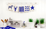 Swedish Dishcloth - Crayfish- Blue