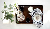 Swedish Dishcloth - Garden - Black