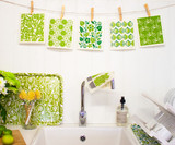 Swedish Dishcloth - Citrus - Green