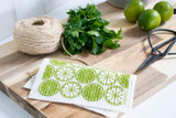 Swedish Dishcloth — Citrus Green