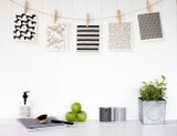 Swedish Dishcloth - Dala - Grey