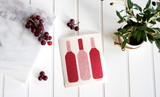 Jangneus Swedish dishcloth, Wine Burgundy, 100% biodegradable. The Sustainable Alternative to Paper Towels reusable for months, highly Absorbent.