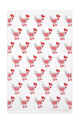 Swedish Kitchen Towels - Hen - Grey