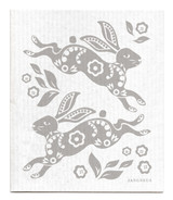 Swedish Dishcloth — Hare Grey