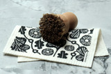 Jangneus Swedish dishcloth, Oak Leaf, 100% biodegradable. The Sustainable Alternative to Paper Towels reusable for months, highly Absorbent.