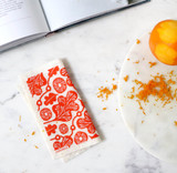 Swedish Dishcloth — Oak Leaf Orange