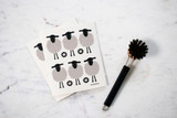 Mini Sheep patterned reusable Swedish dishcloth made from cellulose and cotton by Jangneus