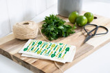Swedish dishcloth 100% biodegradable 7 by 8 inches, Gardening green by Jangneus