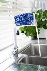 Durable, reusable, machine washable, and it offers an eco-friendly alternative to paper towels with a style!