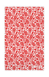 Jangneus kitchen towel oak leaf red