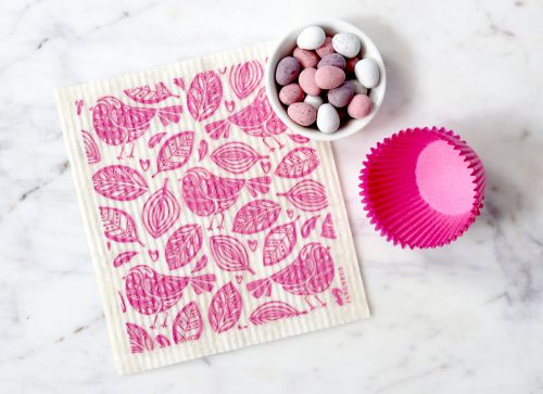 Swedish Dishcloth — Robins Pink