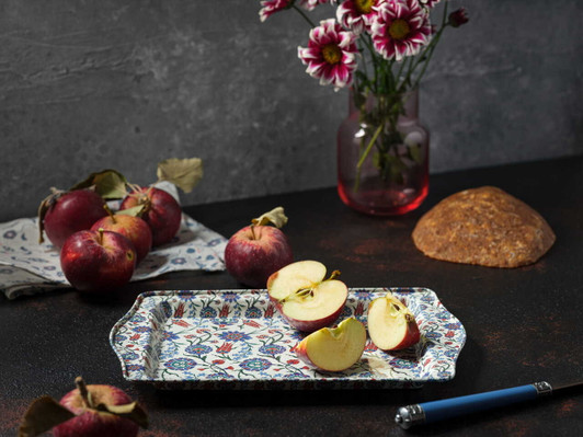 Small Turkish Metal Serving Tray – Zehra
