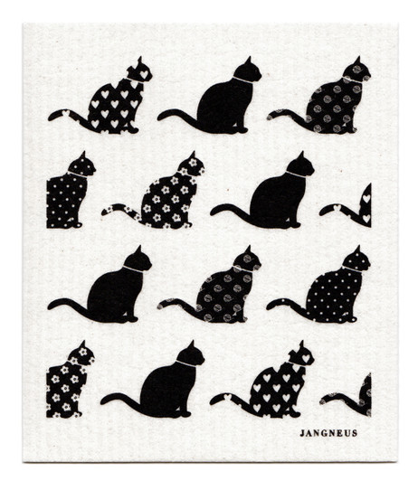This Swedish dishcloth is made from cellulose and cotton. It is also durable, reusable and machine washable.