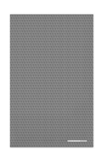 Swedish Kitchen Towels - Leaves - Black