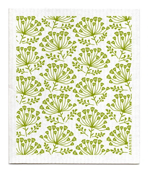 Swedish Dishcloth — Dill Green