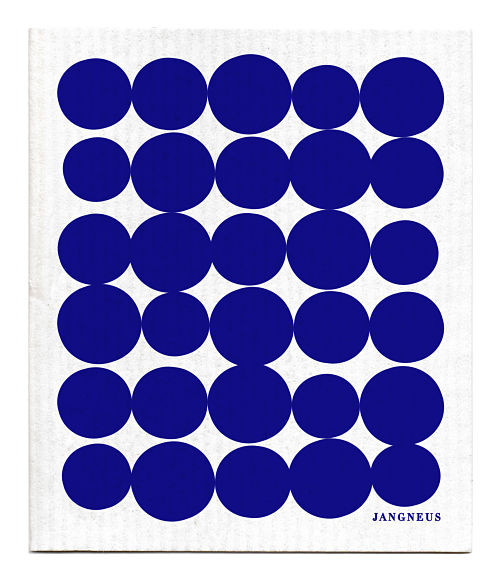 Swedish Dishcloth - Spots - Blue