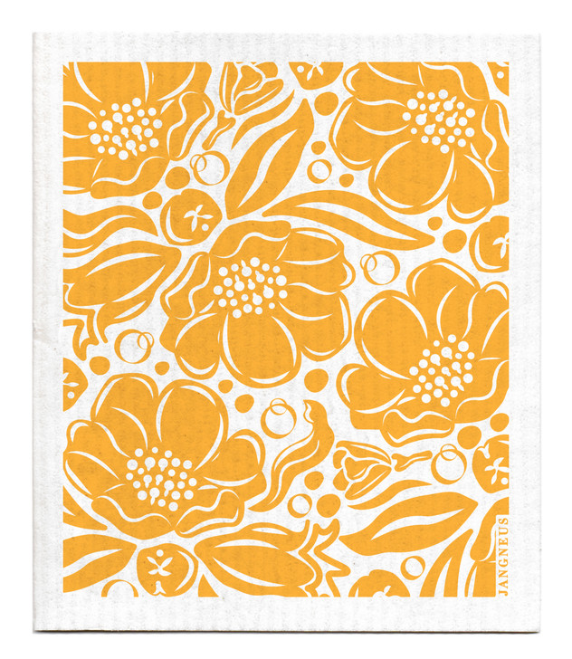 Swedish Dishcloth — Flora Ochre