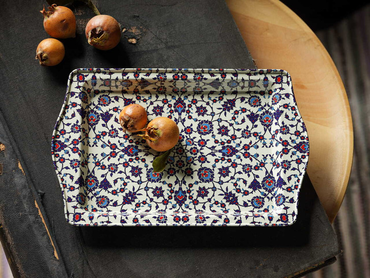 Small Turkish Metal Serving Tray – Masal