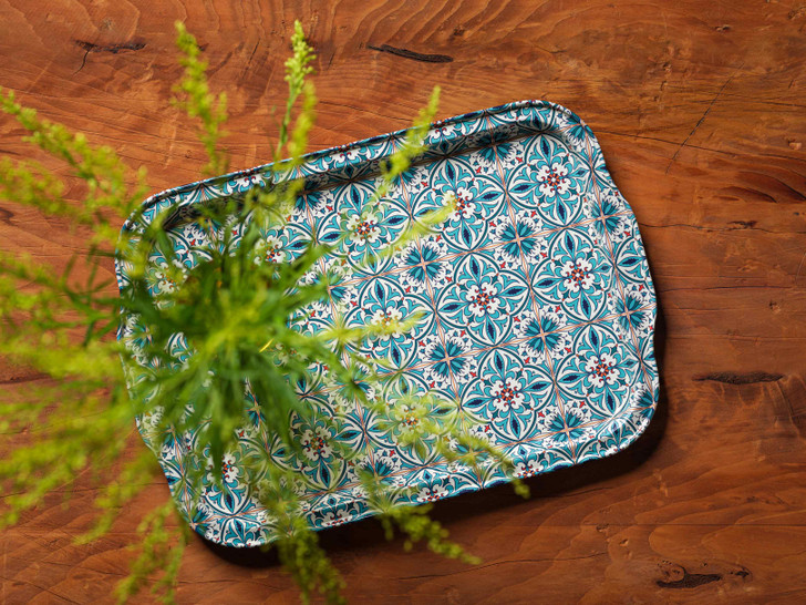 Large Turkish Metal Serving Tray – Alara