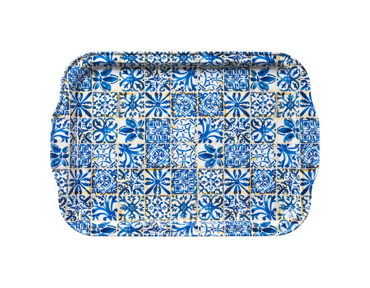 Large Turkish Metal Tray Meryem