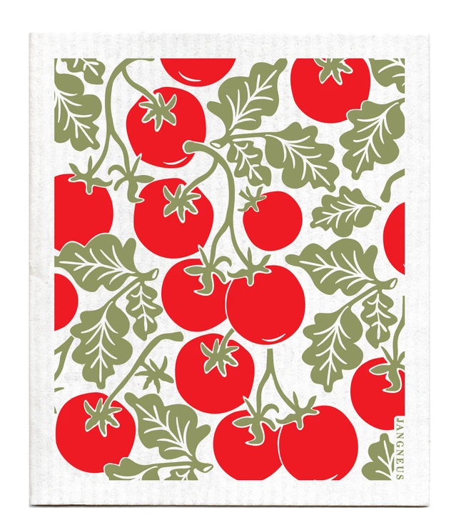 Swedish Dishcloth — Tomato Red