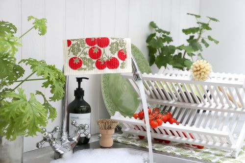 Swedish Dishcloth — Tomato Red