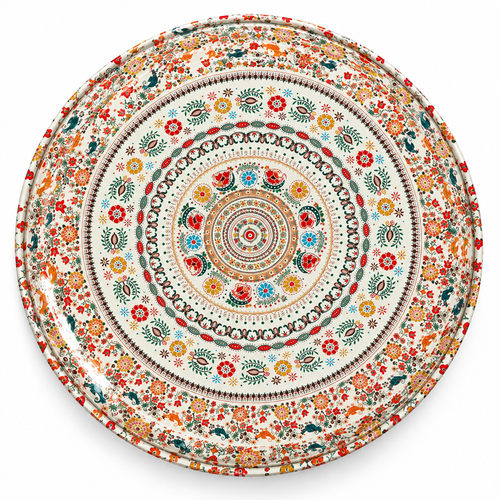 Round Metal Serving Tray – Ece