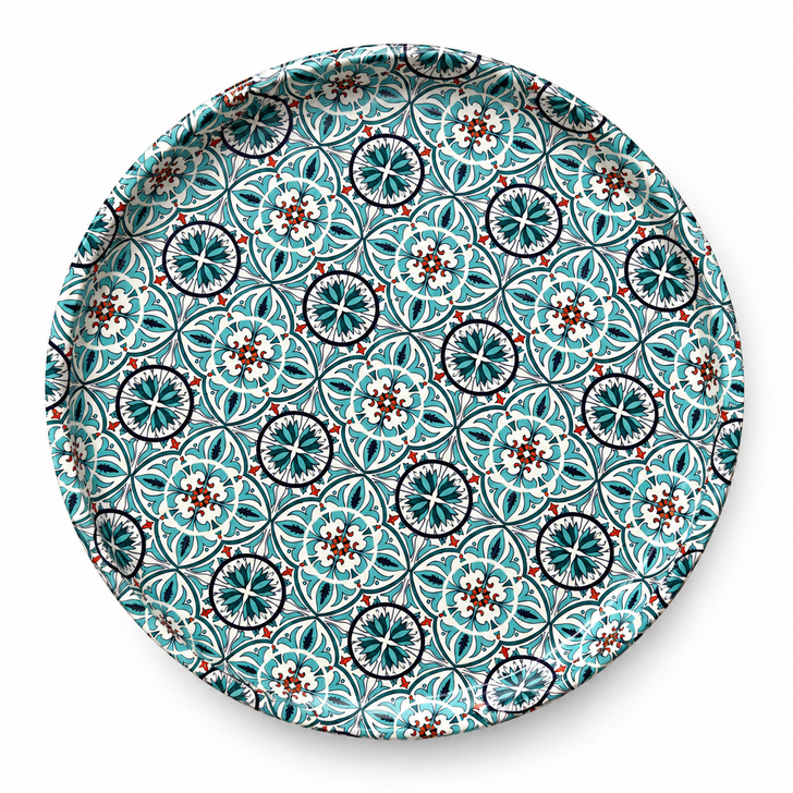 Round Metal Serving Tray – Alara
