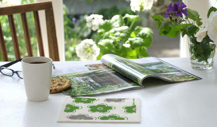 Swedish dishcloth 100% biodegradable 7 by 8 inches