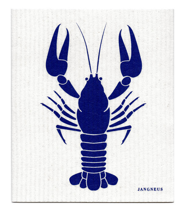 Swedish Dishcloth - Crayfish- Blue
