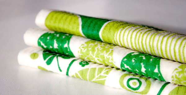 Swedish Dishcloth - Garden - Green