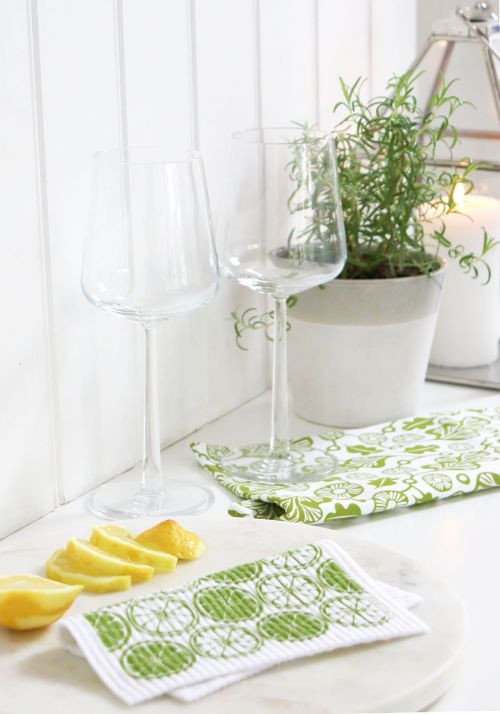 Swedish Dishcloth — Citrus Green