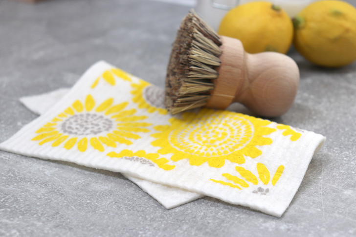 Swedish Dishcloth — Sunflower Yellow