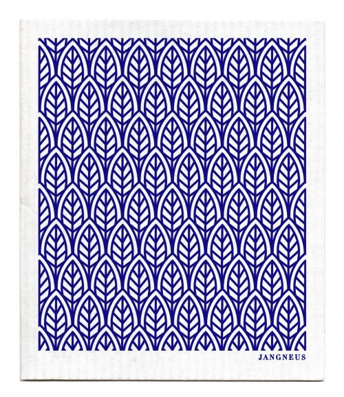 Swedish Dishcloth — New Leaves Blue