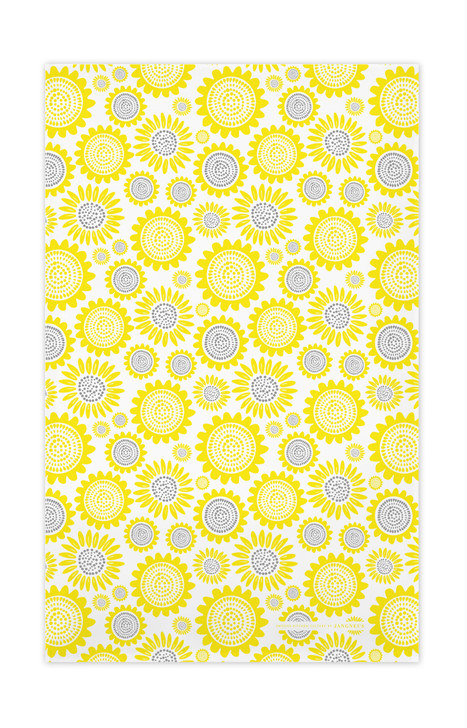 Swedish Kitchen Towel - Sunflower Yellow