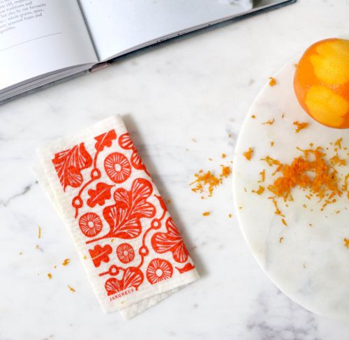 Durable, reusable, machine washable, and it offers an eco-friendly alternative to paper towels with a style!