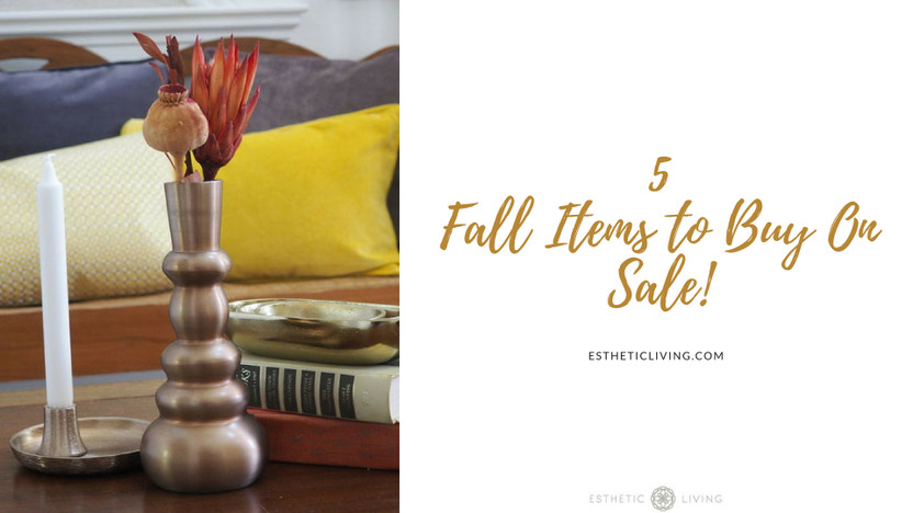 Five Fall Season Must-Haves from Our End Of Summer Sale