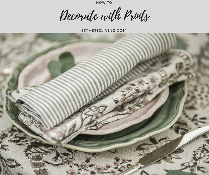 How to Decorate with Prints: Three Easy Ideas