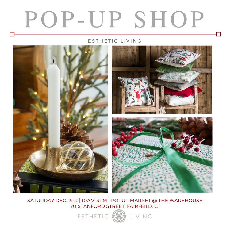 ​Esthetic Living’s Holiday Pop-Up Shop