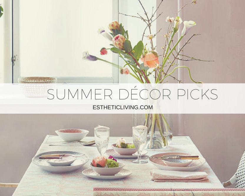 5 Summer Décor Items to Revamp Your Home This Season
