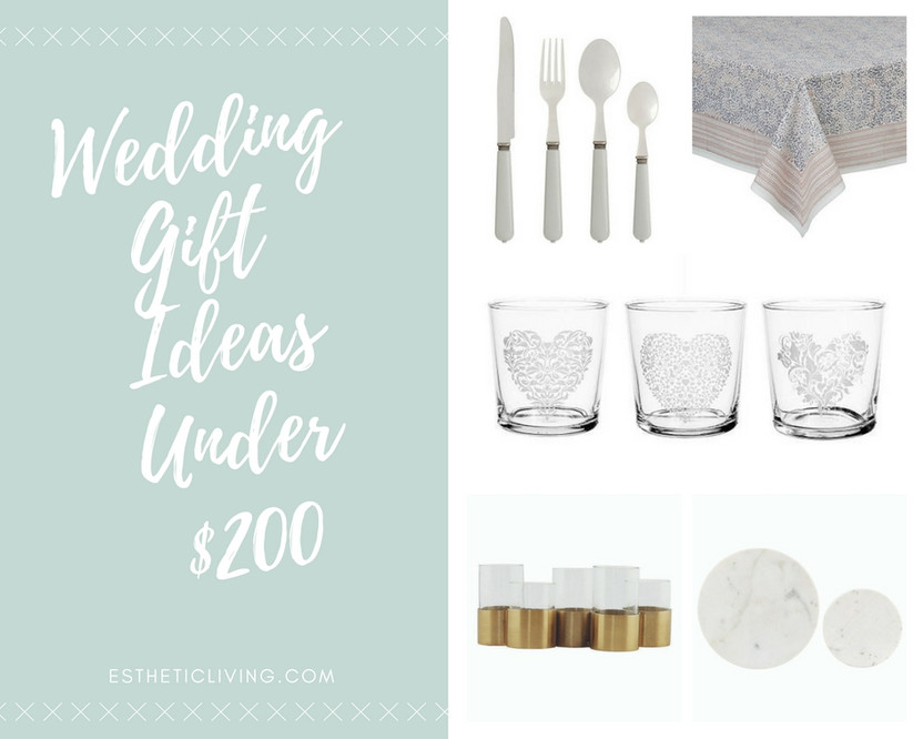 Wedding Gift Ideas: Newlywed Essentials Under $200