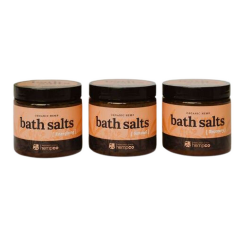 Organic Hemp Bath Salts 500g