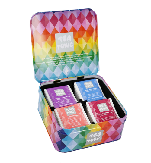 MINI TEA CHEST - GOURMET DIAMOND TIN