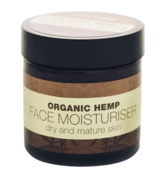 Organic Hemp Facial Moisturiser (dry/mature skin)