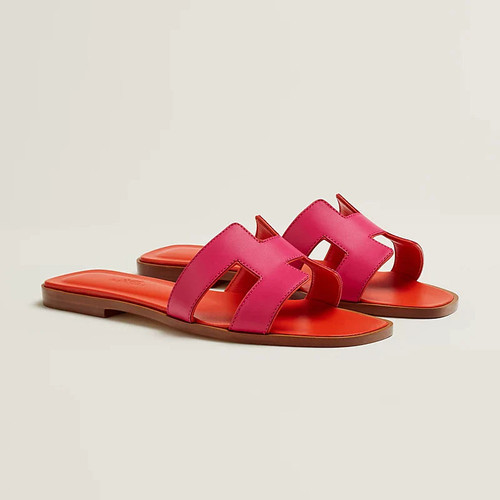 Oran Sandals Orange/Fucsia