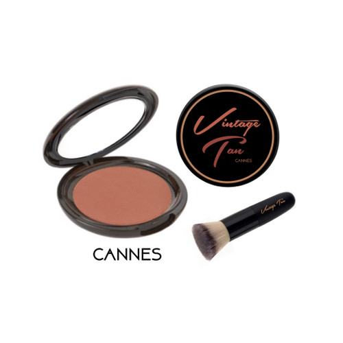 Vintage Tan Cannes with brush