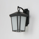 Madison 1-Light 9" Wide Black Outdoor Wall Light